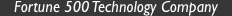 Fortune 500 Technology Company
