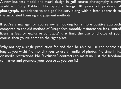 A new business model and